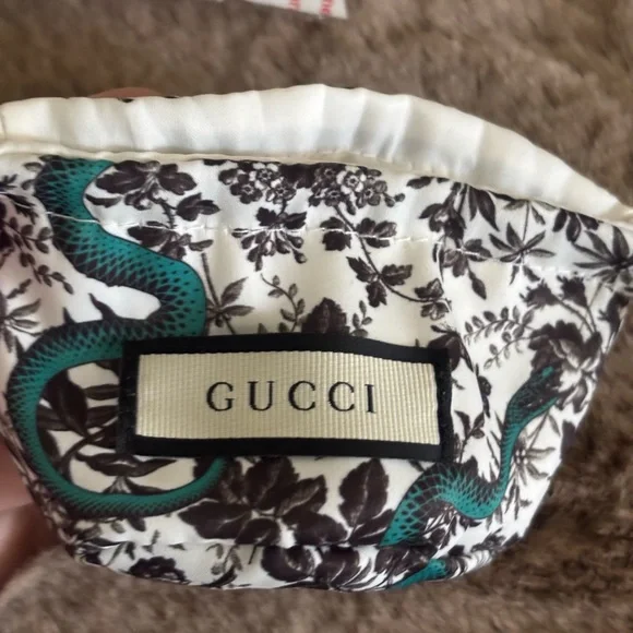 Gucci Silver Heart Earrings